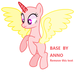 Size: 912x846 | Tagged: safe, artist:anno酱w, alicorn, base, simple background, white background