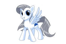 Size: 1280x854 | Tagged: safe, artist:champion-of-namira, oc, oc:silverline, pegasus, pony, female, mare, simple background, solo, transparent background