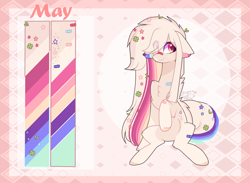 Size: 3325x2437 | Tagged: safe, artist:sugaryicecreammlp, oc, oc only, oc:may, earth pony, pony, female, high res, mare, reference sheet, solo