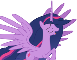 Size: 13392x10500 | Tagged: safe, alternate version, artist:andoanimalia, princess twilight 2.0, twilight sparkle, twilight sparkle (alicorn), alicorn, pony, the last problem, absurd resolution, female, flying, mare, simple background, solo, transparent background, vector