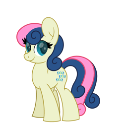 Size: 1800x1800 | Tagged: safe, artist:ponkus, bon bon, sweetie drops, earth pony, pony, adorabon, cute, female, mare, simple background, solo, transparent background