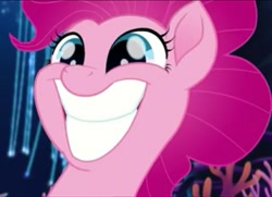 Size: 857x621 | Tagged: safe, derpibooru import, screencap, pinkie pie, seapony (g4), my little pony: the movie, cropped, grin, seaponified, seapony pinkie pie, seaquestria, smiley face, smiling, solo, species swap
