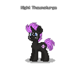 Size: 400x400 | Tagged: safe, oc, oc only, pony, unicorn, photo, pony town, simple background, solo, transparent background