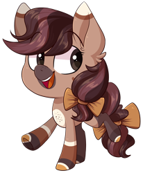 Size: 2022x2457 | Tagged: safe, artist:jetjetj, part of a set, oc, oc only, oc:caramel truffle, earth pony, pony, chibi, commission, female, high res, mare, simple background, solo, transparent background, ych result