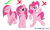 Size: 1002x593 | Tagged: artist needed, safe, derpibooru import, pinkie pie, earth pony, pony, angry, bipedal, check mark, happy, pinkamena diane pie, simple background, white background