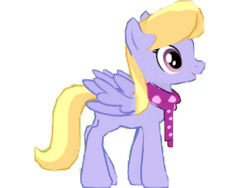 Size: 2048x1536 | Tagged: safe, artist:topsangtheman, cloud kicker, pegasus, pony, clothes, gameloft, scarf, simple background, transparent background