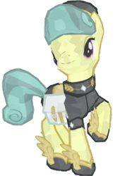 Size: 1004x1536 | Tagged: safe, artist:topsangtheman, cinnabar, golden hooves, quicksilver, crystal pony, pony, gameloft, raised hoof, simple background, transparent background