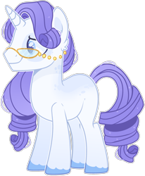 Size: 2232x2706 | Tagged: safe, artist:kurosawakuro, oc, oc only, alicorn, pony, base used, colored pupils, glasses, male, offspring, parent:double diamond, parent:rarity, parents:diamond duo, simple background, solo, stallion, transparent background