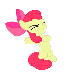 Size: 2449x2449 | Tagged: safe, artist:optimusv42, apple bloom, earth pony, gorilla, pony, adorabloom, chest beating, chest pounding, cute, simple background, solo, tarzan, the apple family, the apples, transparent background