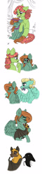 Size: 700x2934 | Tagged: safe, artist:celestial-rainstorm, tree hugger, zephyr breeze, oc, oc:mellow vibes, bat, pegasus, pony, colt, glasses, hippie, male, mellow vibes, offspring, parent:tree hugger, parent:zephyr breeze, parents:zephyrhugger, simple background, white background