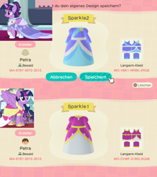 Size: 1280x1440 | Tagged: safe, derpibooru import, screencap, twilight sparkle, twilight sparkle (alicorn), alicorn, pony, magical mystery cure, the last problem, animal crossing, animal crossing: new horizons, clothes, coronation dress, dress, game screencap, second coronation dress