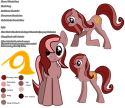 Size: 2632x2278 | Tagged: safe, artist:astralmelodia, oc, oc:velvette rose, earth pony, pony creator, cutie mark, earth pony oc, reference sheet, solo