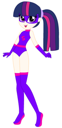 Size: 896x1856 | Tagged: safe, artist:blueberry-mlp, derpibooru import, sci-twi, twilight sparkle, human, equestria girls, clothes, human coloration, leotard, magic gaia, sci-titan, superhero