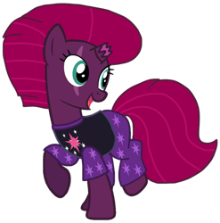 Size: 1051x1064 | Tagged: safe, artist:徐詩珮, fizzlepop berrytwist, tempest shadow, pony, unicorn, series:sprglitemplight diary, series:sprglitemplight life jacket days, series:springshadowdrops diary, series:springshadowdrops life jacket days, alternate universe, base used, clothes, cute, pajamas, simple background, transparent background