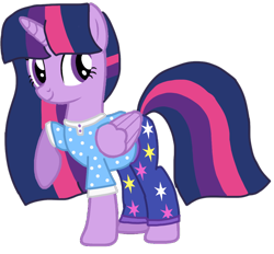 Size: 1104x1025 | Tagged: safe, artist:徐詩珮, derpibooru import, twilight sparkle, twilight sparkle (alicorn), alicorn, pony, series:sprglitemplight diary, series:sprglitemplight life jacket days, series:springshadowdrops diary, series:springshadowdrops life jacket days, alternate universe, base used, clothes, cute, equestria girls outfit, pajamas, simple background, transparent background