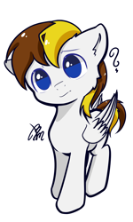 Size: 3000x5000 | Tagged: safe, artist:b_m, oc, oc only, oc:白冥, pegasus, pony, male, solo