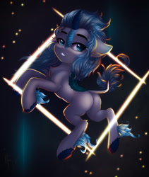 Size: 1725x2048 | Tagged: safe, artist:falafeljake, oc, kirin, pony, female, horn, kirin oc, mare, solo