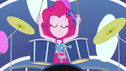 Size: 1920x1080 | Tagged: safe, screencap, pinkie pie, better together, equestria girls, spring breakdown, all good (song), sleeveless, solo