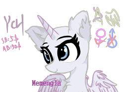 Size: 2903x2152 | Tagged: safe, artist:memengla, oc, oc only, alicorn, pony, auction open, commission, simple background, sketch, solo, transparent background, ych example, ych sketch, your character here