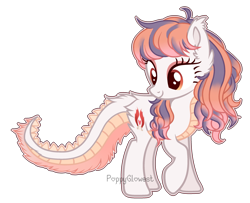 Size: 2721x2205 | Tagged: safe, artist:pegasski, artist:poppyglowest, oc, oc only, oc:zevia, dracony, dragon, hybrid, pony, base used, female, high res, simple background, solo, transparent background