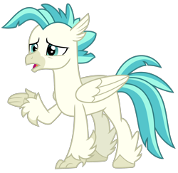 Size: 2050x1991 | Tagged: safe, artist:sketchmcreations, edit, editor:slayerbvc, terramar, classical hippogriff, hippogriff, accessory-less edit, male, missing accessory, raised arm, simple background, solo, transparent background, vector, vector edit