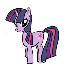 Size: 900x950 | Tagged: safe, artist:morgan-the-pirate, derpibooru import, twilight sparkle, unicorn twilight, pony, unicorn, cute, female, mare, simple background, solo, twiabetes, white background