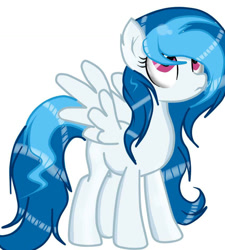 Size: 847x943 | Tagged: safe, artist:applerougi, oc, pegasus, pony, female, mare, simple background, solo, white background