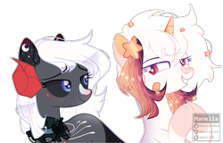 Size: 4000x2556 | Tagged: safe, artist:manella-art, oc, oc only, oc:ayaka, oc:nightmare traveler, pony, unicorn, alternate design, female, horns, mare, ponified, simple background, species swap, transparent background