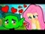 Size: 640x480 | Tagged: artist needed, safe, fluttershy, equestria girls, beast boy, crossover, crossover shipping, female, flutterbeast, heart, male, shipping, straight, teen titans, teen titans go