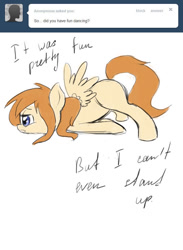 Size: 660x900 | Tagged: safe, artist:askponybrandenburg, pegasus, pony, ask, brandenburg, face down ass up, female, hetalia, mare, ponified, tumblr