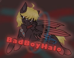 Size: 749x591 | Tagged: safe, artist:spitfiremystic, pegasus, pony, badboyhalo, male, mcyt, minecraft, munchymc, ponified, skeppy, solo, youtuber