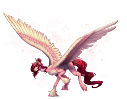 Size: 3932x3066 | Tagged: safe, artist:lastaimin, oc, oc:feather sweets, pegasus, pony, female, high res, mare, simple background, solo, transparent background