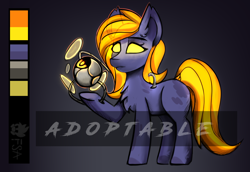 Size: 2540x1750 | Tagged: safe, artist:freak-side, oc, cyborg, pony, robot, robot pony, adoptable, auction, solo