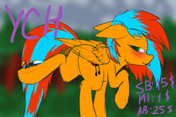 Size: 2048x1365 | Tagged: safe, artist:skanim-sdw, oc, oc:darky wings, oc:kaspar, pegasus, pony, commission, micro, tiny, tiny ponies, your character here