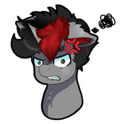 Size: 512x512 | Tagged: safe, artist:mythos art, oc, oc only, oc:cinder smith, dracony, dragon, hybrid, pony, digital art, emoji, emote, emotes, male, simple background, solo, sticker, telegram sticker, transparent background