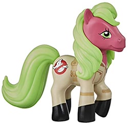 Size: 408x400 | Tagged: safe, earth pony, pony, g1, clothes, crossover, crossover collection, female, ghostbusters, mare, photo, plasmane, ponified, toy