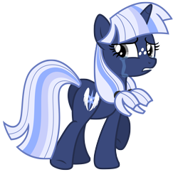 Size: 6932x6705 | Tagged: safe, artist:estories, oc, oc:silverlay, pony, unicorn, absurd resolution, crying, female, mare, simple background, solo, transparent background