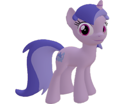 Size: 852x720 | Tagged: safe, artist:topsangtheman, sea swirl, seafoam, pony, unicorn, 3d, looking at you, simple background, solo, source filmmaker, transparent background