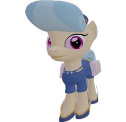 Size: 741x720 | Tagged: safe, artist:topsangtheman, cinnabar, golden hooves, quicksilver, earth pony, pony, 3d, looking at you, simple background, solo, source filmmaker, transparent background