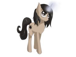 Size: 3200x2400 | Tagged: safe, artist:tomat-in-cup, oc, oc only, pony, unicorn, glowing horn, horn, simple background, solo, transparent background, unicorn oc