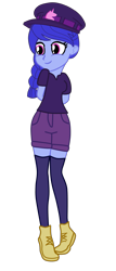 Size: 917x2137 | Tagged: safe, artist:gmaplay, space camp (character), better together, equestria girls, simple background, solo, transparent background