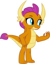 Size: 4678x5978 | Tagged: safe, artist:memnoch, smolder, dragon, cute, female, simple background, smolderbetes, solo, transparent background, vector