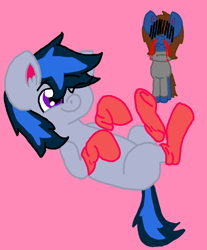 Size: 650x784 | Tagged: safe, artist:derpy_the_duck, oc, oc:allen, oc:derp, earth pony, base used, clothes, socks