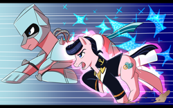 Size: 2400x1500 | Tagged: safe, artist:mikotonui, pony, crazy diamond, jjba, jjbaxmlp, jojo's bizarre adventure, josuke higashikata, ponified