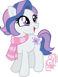 Size: 786x1048 | Tagged: safe, artist:tassji-s, pony, g3, g3 to g4, generation leap, simple background, solo, transparent background, velvet bow