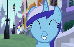 Size: 1121x720 | Tagged: safe, screencap, minuette, amending fences, cute, minubetes, solo