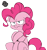 Size: 991x1062 | Tagged: safe, color edit, derpibooru import, edit, seven seas, pinkie pie, earth pony, pony, my little pony: the manga, my little pony: the manga volume 2, spoiler:manga, spoiler:manga2, colored, female, mare, simple background, solo, transparent background