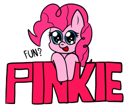 Size: 1000x855 | Tagged: safe, artist:chibi95, derpibooru import, pinkie pie, earth pony, pony, bust, cute, diapinkes, female, mare, open mouth, portrait, simple background, solo, transparent background