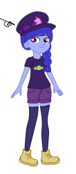 Size: 1430x3252 | Tagged: safe, artist:gmaplay, space camp (character), equestria girls, simple background, solo, transparent background