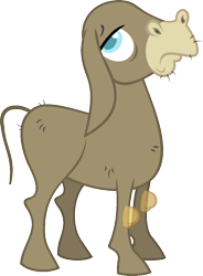 Size: 965x1311 | Tagged: safe, artist:pegasski, oc, oc only, donkey, a friend in deed, bald, base, donkey oc, floppy ears, frown, male, simple background, solo, transparent background